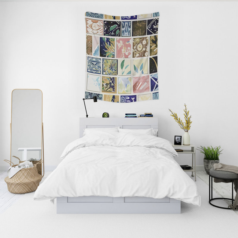 Tapisserie murale, H 88 po x l 104 po