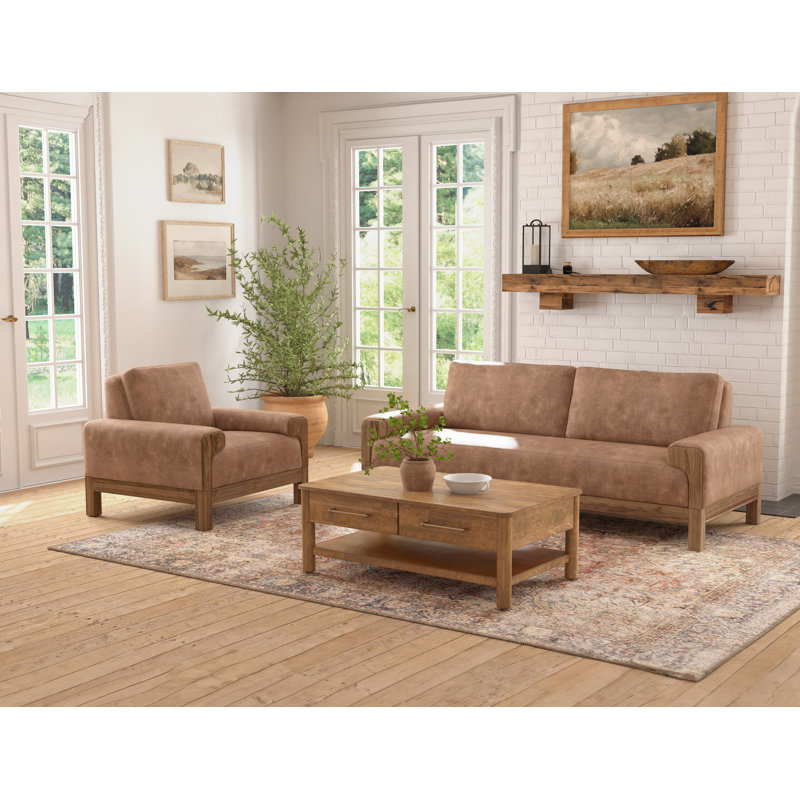 Structure et base en bois, fauteuil