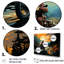 Expressionniste, tour de moto I - ensemble d'art mural moto-107759744-107759739