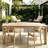 63" W Rectangular Outdoor Dining Table