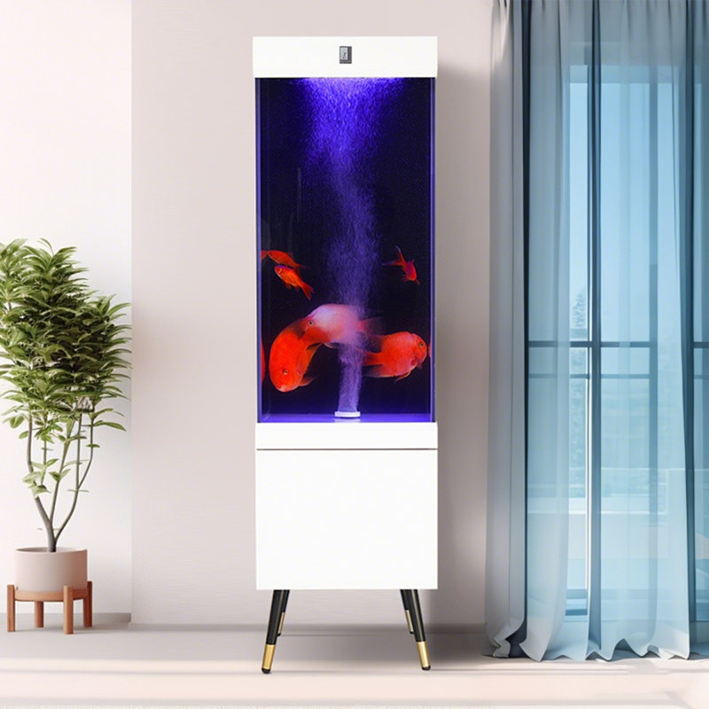 Aquarium en verre 15,75 po, White