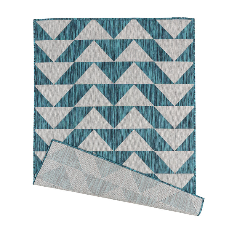 Adwoa Rectangle 47.24 cm x 66.93 cm Geometric Indoor / Outdoor Area Rug