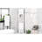 Enhanced Storage White Bathroom Cabinet With Two Doors And Adjustable Shelves Attractive Height-Adjustable-1920976846