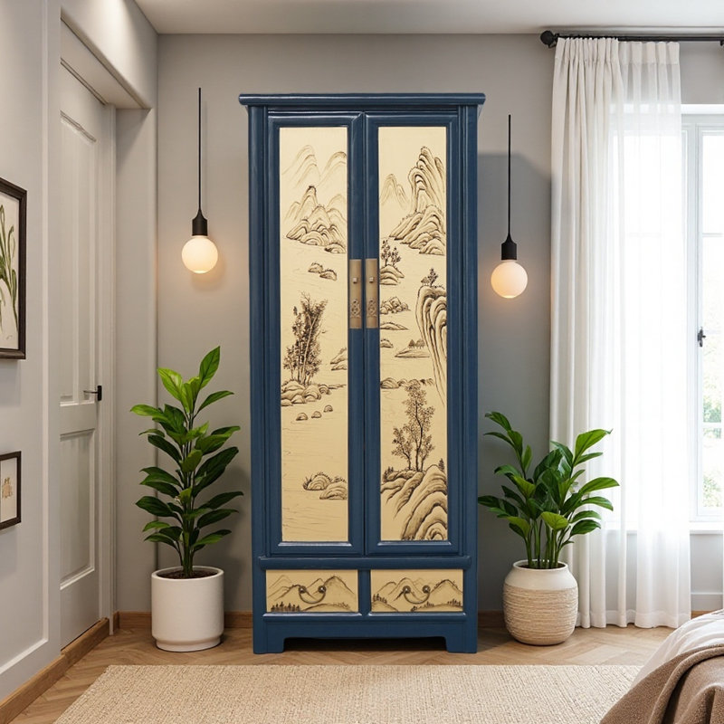 American-style Minimalist Design Storage Wardrobe