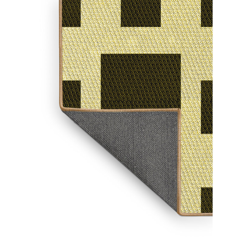 Performance Wool Geometric Indoor Rug, Rectangle 7' x 9'