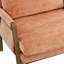 Fauteuil d'appoint, fauteuil d'appoint à cadre en bois pour le salon
