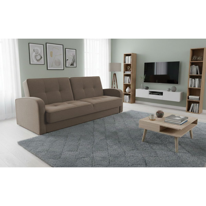 3 Seater Velvet Sofa Bed