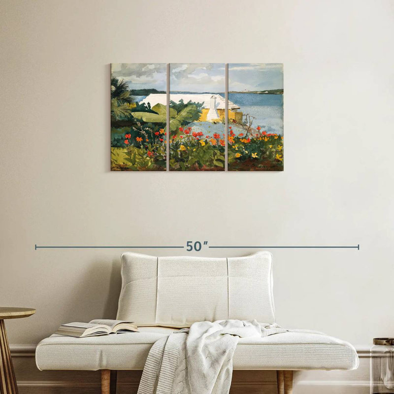 Gillard Flower Garden And Bungalow - Bermudes, H 20 po x l 33 po