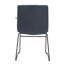 Chaise d'invité de bureau en cuir / polyester Lagan-1314206481
