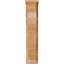 Corbeau brut scié avec plaque arrière, l 6 po x P 14 po x H 30 po, cèdre rouge de l'Ouest-32532953-32533355-32570691