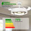 Ventilateur de plafond 42 po 3 couleurs avec pales rétractables télécommandées 42 po Modern