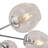 Gethro 6 - Light Dimmable Sputnik Modern Linear Chandelier