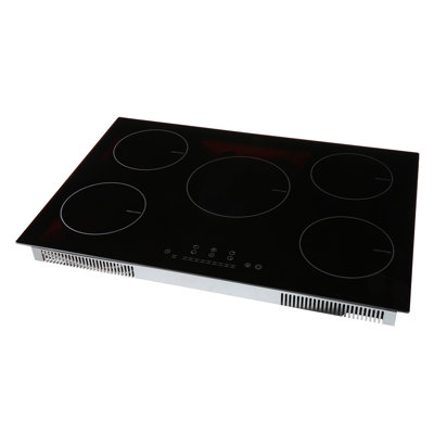 30-Inch Built-in Induction Cooktop, 5-Burner Electric Stove Top with 9200W Power, Touch Control & Safety Features