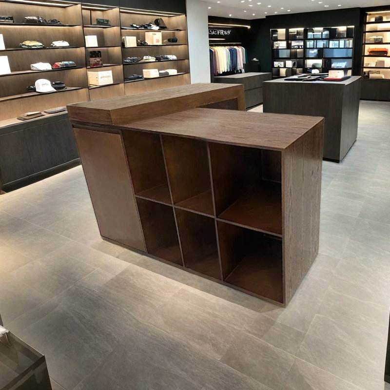 Vitrine de coin multifonctionnelle, H 31,49 po x l 59,05 po x P 23,62 po