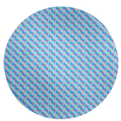 Chenille Geometric Indoor Rug