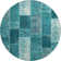 Premium Machine Washable Cerrito Teal Rug