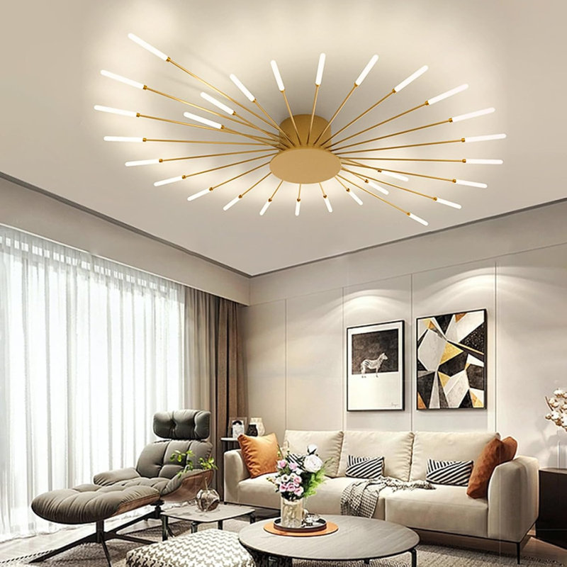 DELIPOP 28-Light LED Semi Flush Mount