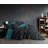Premium 100% Cotton Ranforce Super King Quilt Cover Set, Petrol Blue, 102.4 x 86.6 inches | Includes 2 Pillowcases 19.7 x 31.5 inches | Reactive Printing, Machine Washable, Durable 145 Thread Count, Elegant Design