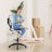 Ergonomic Desk Chair, Mesh Home Office chair, Swivel Desk, Computer Chair with Lumbar Support, Height Adjustable with Foot Ring-1795226466