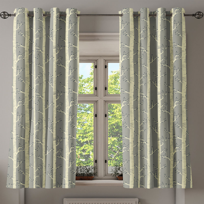 Sateen Blackout Curtain Pair, 50" W x 96" L