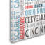 « travel 117 », art textuel sur toile tendue-21934544