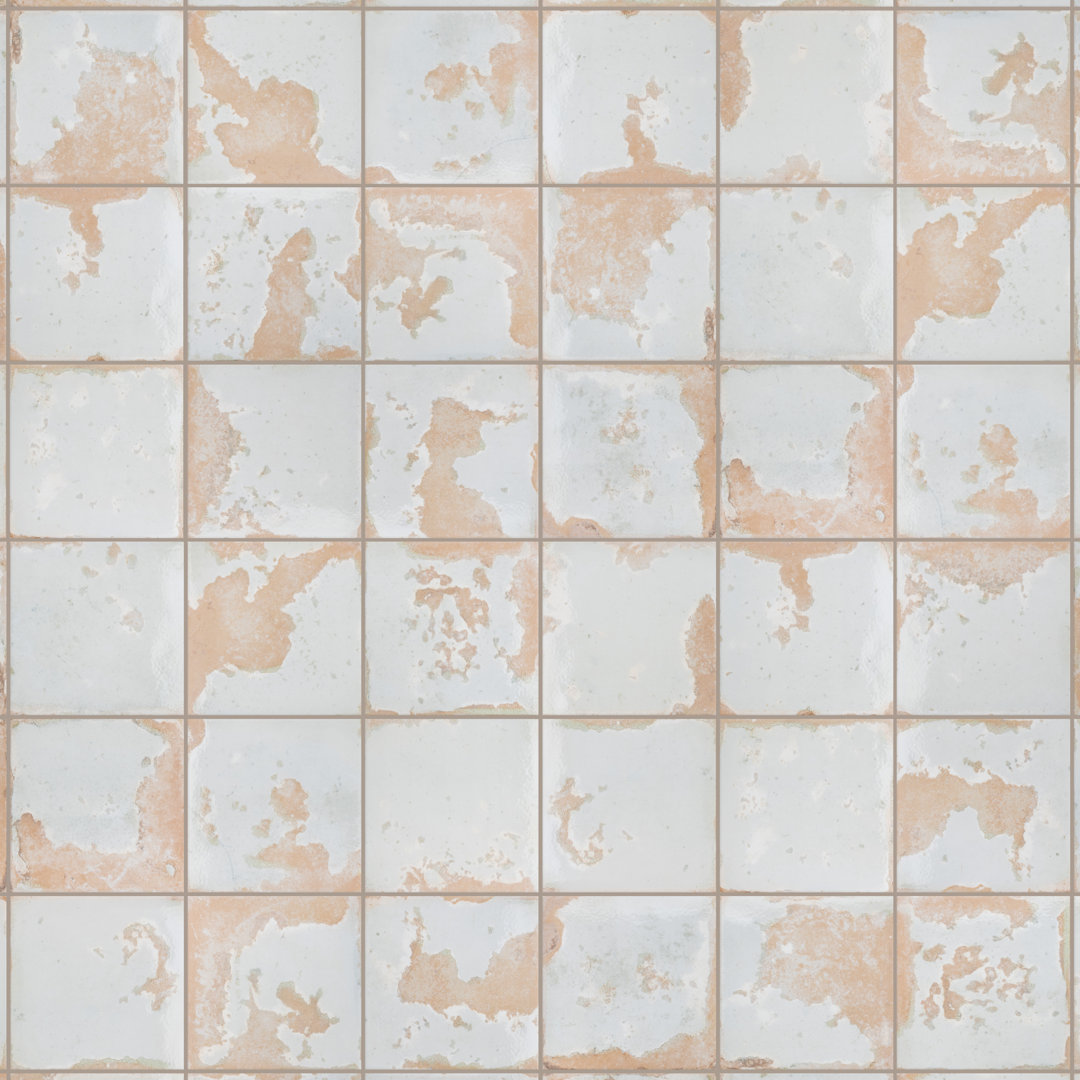 Kings Luxe Heritage 18" x 18" Ceramic Vintage Wall & Floor Tile Merola Tile