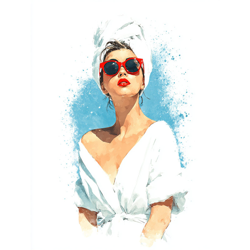 Luxe Routine - Wrapped Canvas Wall Art