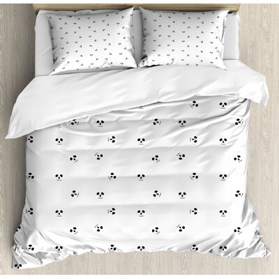 Skull Duvet Cover Set -  Ambesonne, nev_10086_queen