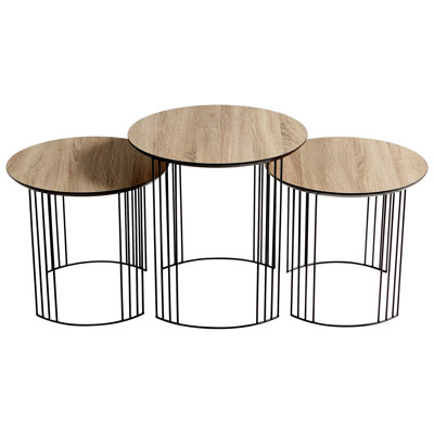 Electric Moon Nesting End Table