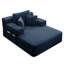 Canapé-lit convertible sans cadre avec poche de rangement latérale-440632948