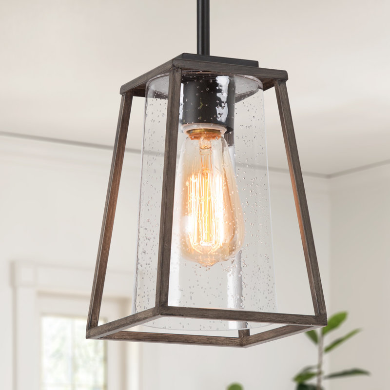 Luminaire suspendu géométrique à 1 lumière Monier