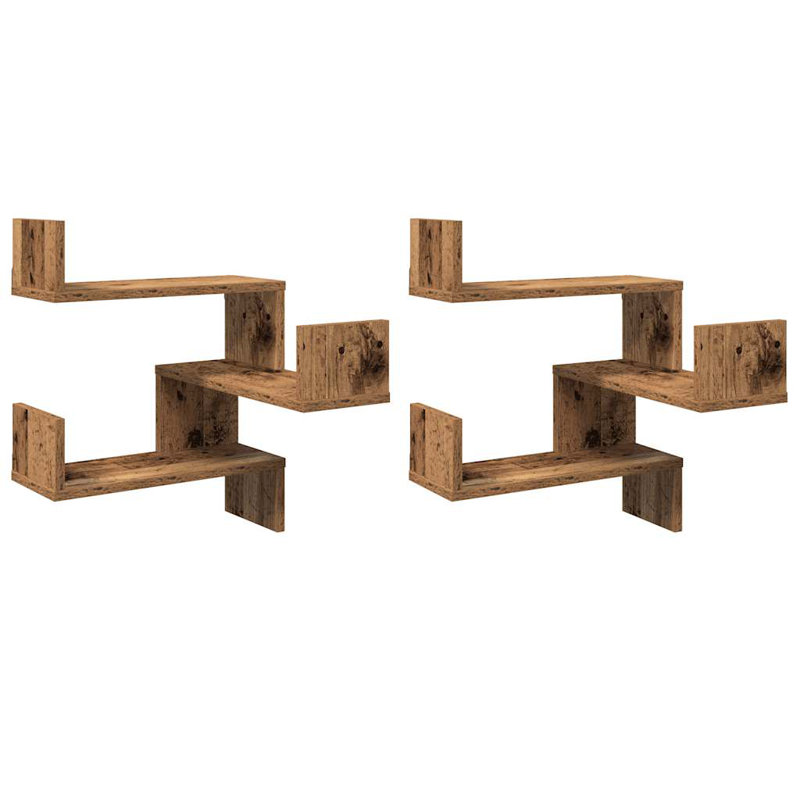 Arleena Floating Shelf, Old Wood
