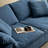 Tofu-Block Minimalist Cloud Straight Sofa