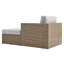 Chaise d'extérieur à accoudoir droit Convene-88459720