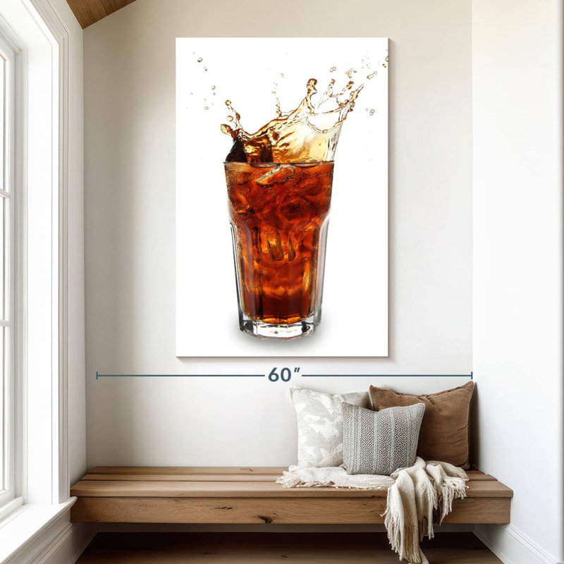 Yarlin Soda Splash, 51" H x 34" W