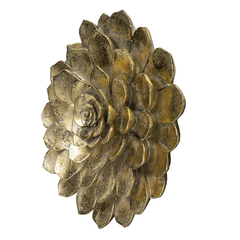 Plaque murale succulente