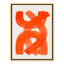 «Orange Strokes Print» par Haniff-129155897-129155880-129155834