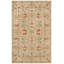 Tapis oriental en laine touffeté à la main beige / gris / orange Armintha-1153356833
