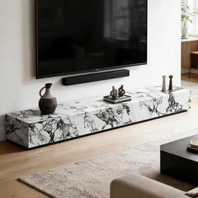 Simplicity Sintered Stone TV Stand with 4 Drawers