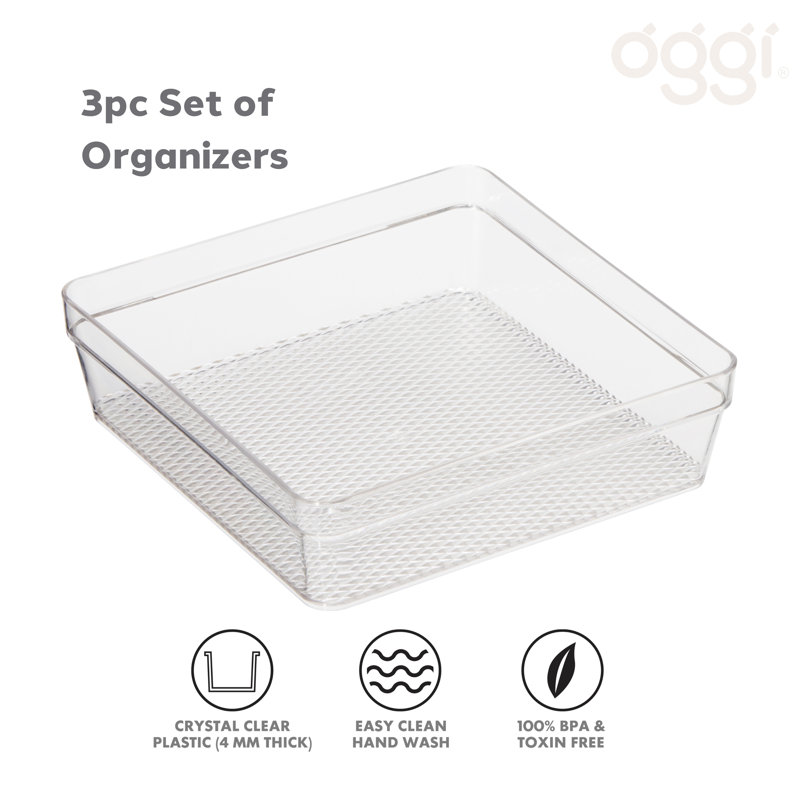 Oggi Neat Multi-Purpose Drawer Organizers
