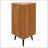 Freestanding Rattan Door Corner Cabinet, Space-Saving And Stylish Storage Solution For Small Rooms And Corners.-681802859