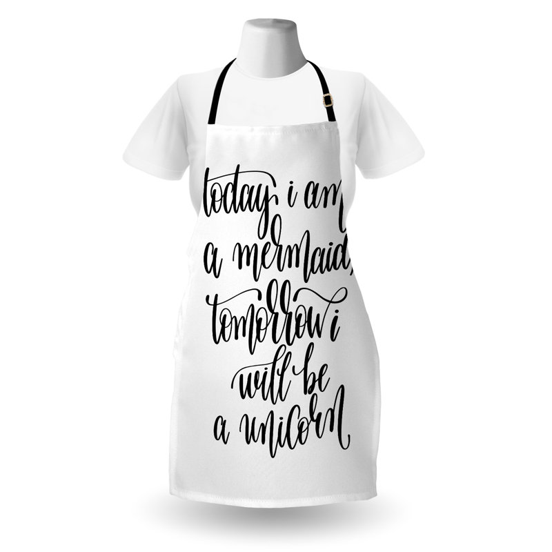 No Pattern Bib Apron