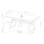 Grande table de salle à manger Modern