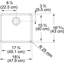 Kubus 19" L x 17" W Undermount Kitchen Sink