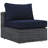 Invite Outdoor Patio Sunbrella Armless-31483537