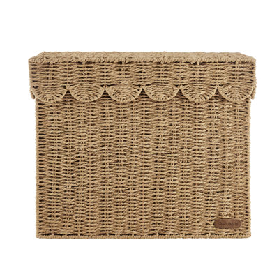 Sam's Pets Nest & Fetch 19in Lidded Wicker Storage Chest