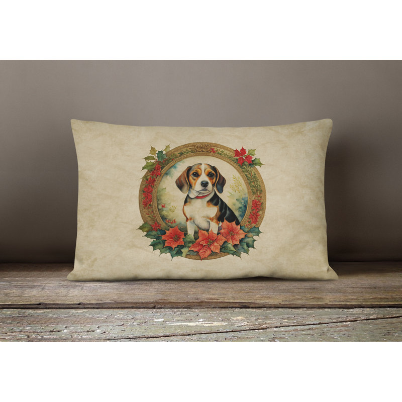 Coussin Christmas, 12 po x 16 po, Rectangulaire