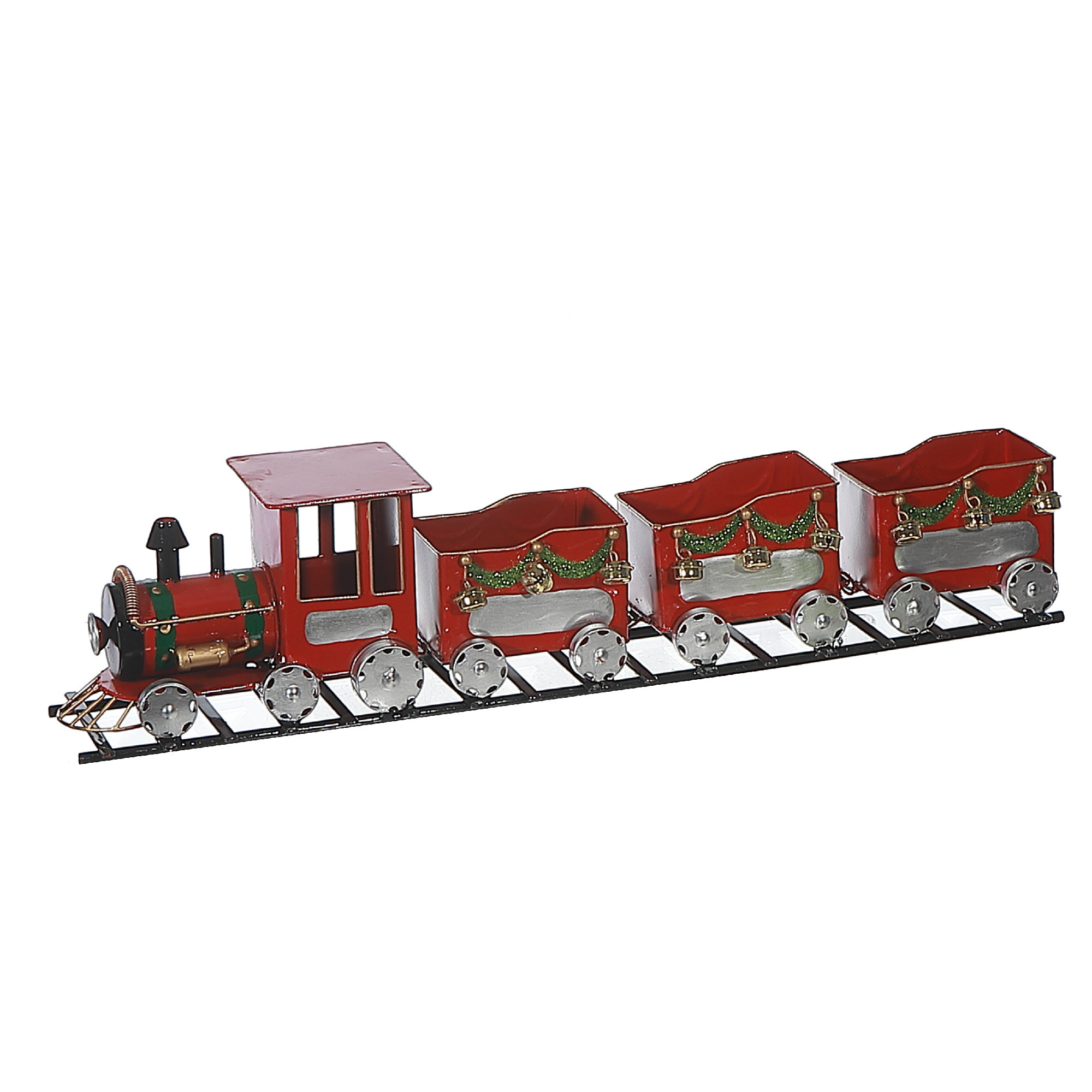 Exploded Train Decor iH casadécor Metal Train Decor | Wayfair