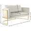 Causeuse en velours sans accoudoirs Casa-495307190-495307191