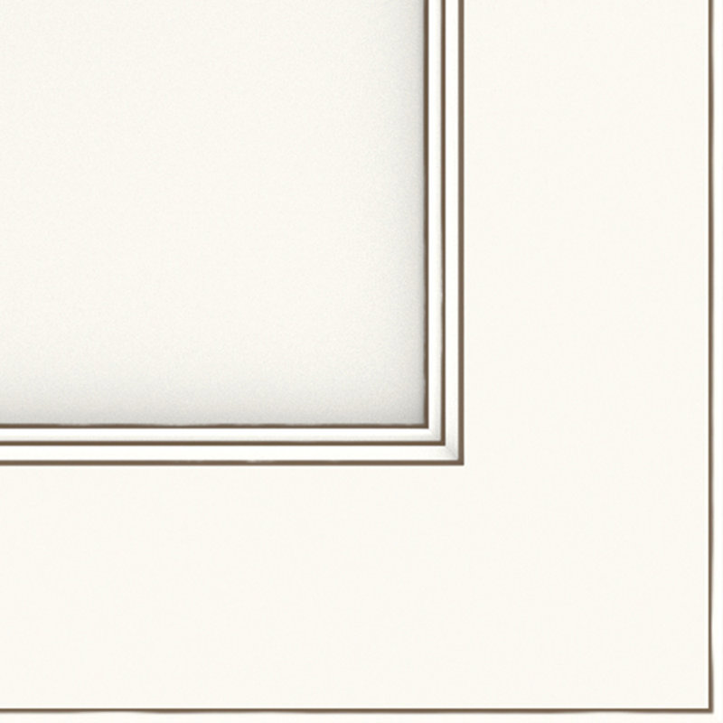 Dwelling Prestwick Door Sample, Maple, White w/Caramel Glaze